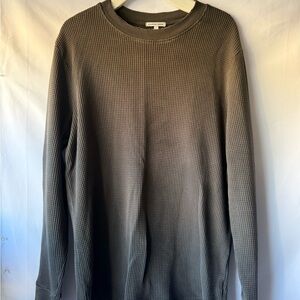 Cotton Citizen Men's Charcoal Crewneck Sweater